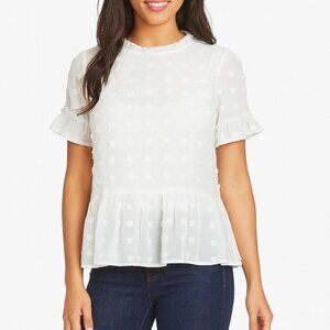 andree by unit womens short sleeve pullover top size M